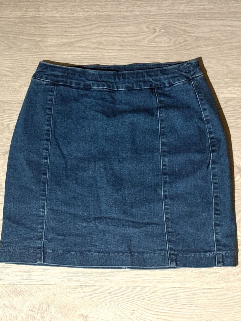 Denim Mini Skort